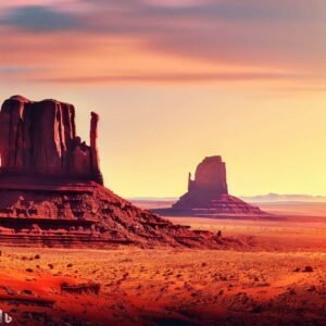 The Monument Valley Sunset IV