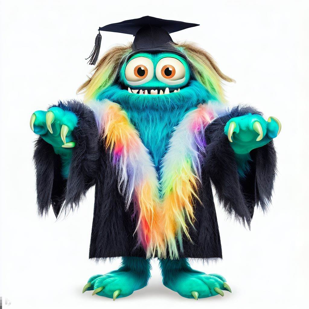 Graduation day for Monster