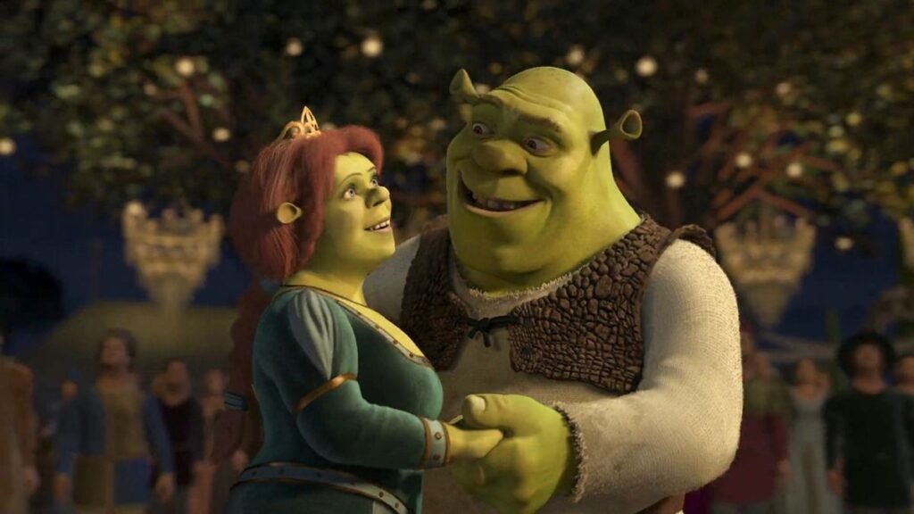 Shrek and Fiona