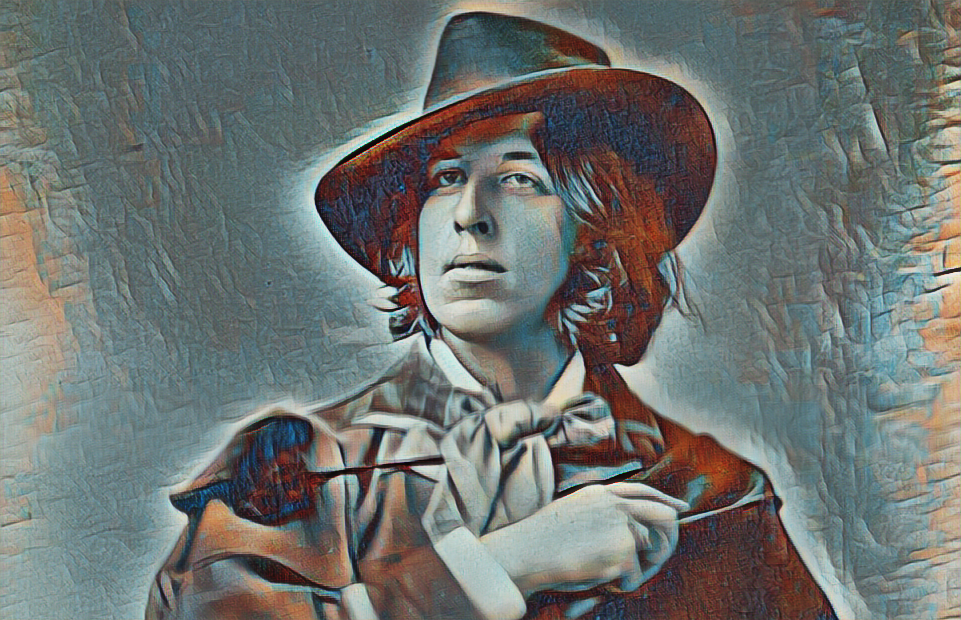 portrait of Oscar Wilde